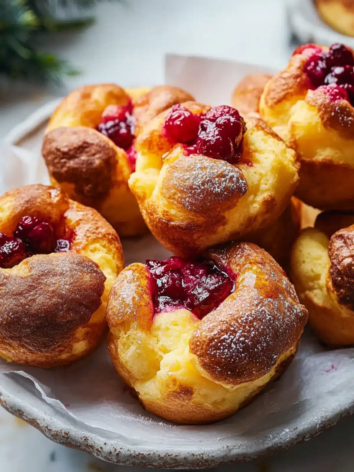 Irresistible Orange-Cranberry Popovers for Cozy Gatherings 3 Orange-Cranberry Popovers
