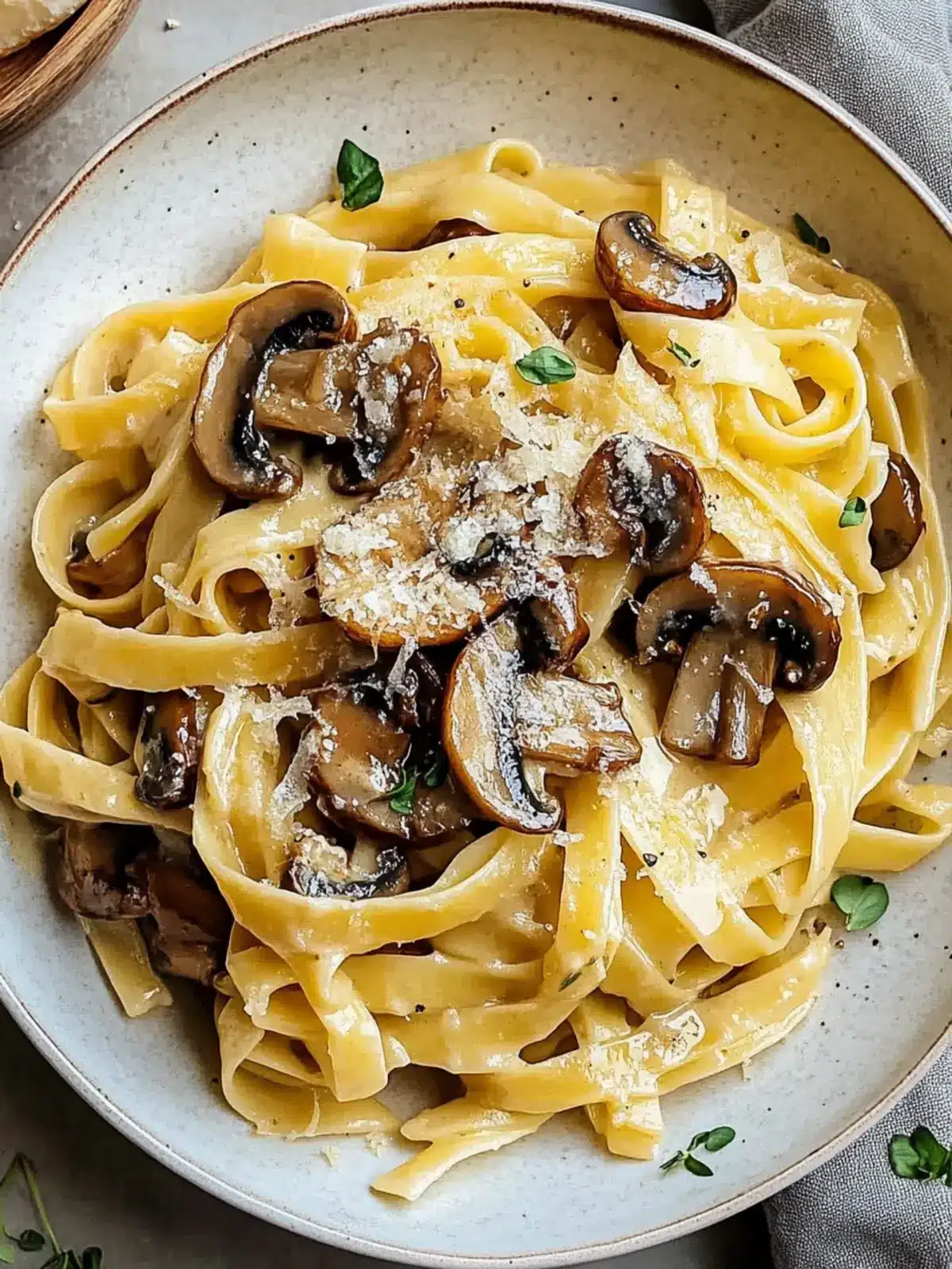 Caramelized Leek and Mushroom Gruyere Pasta in 30 Minutes 3 Caramelized Leek and Mushroom Gruyere Pasta