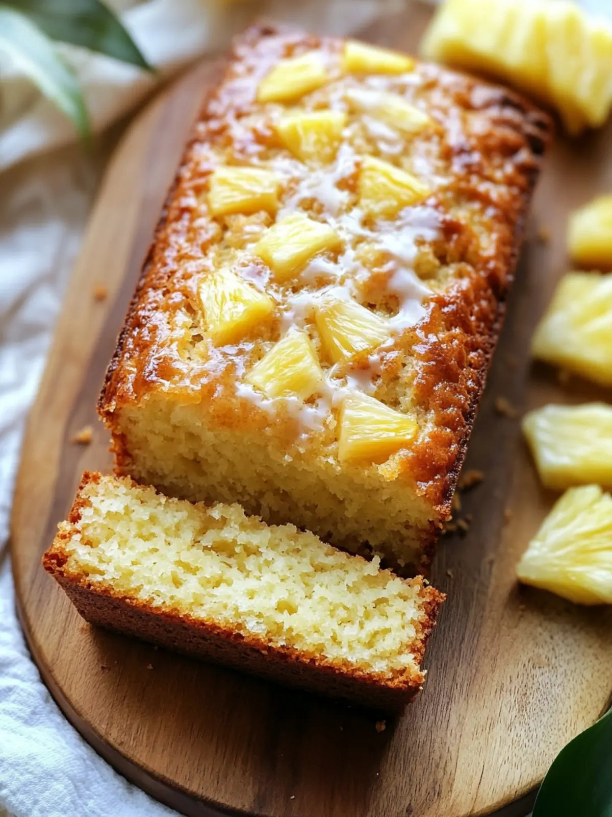 Moist Pineapple Quick Bread Recipe for Tropical Bliss 2 Pineapple Quick Bread