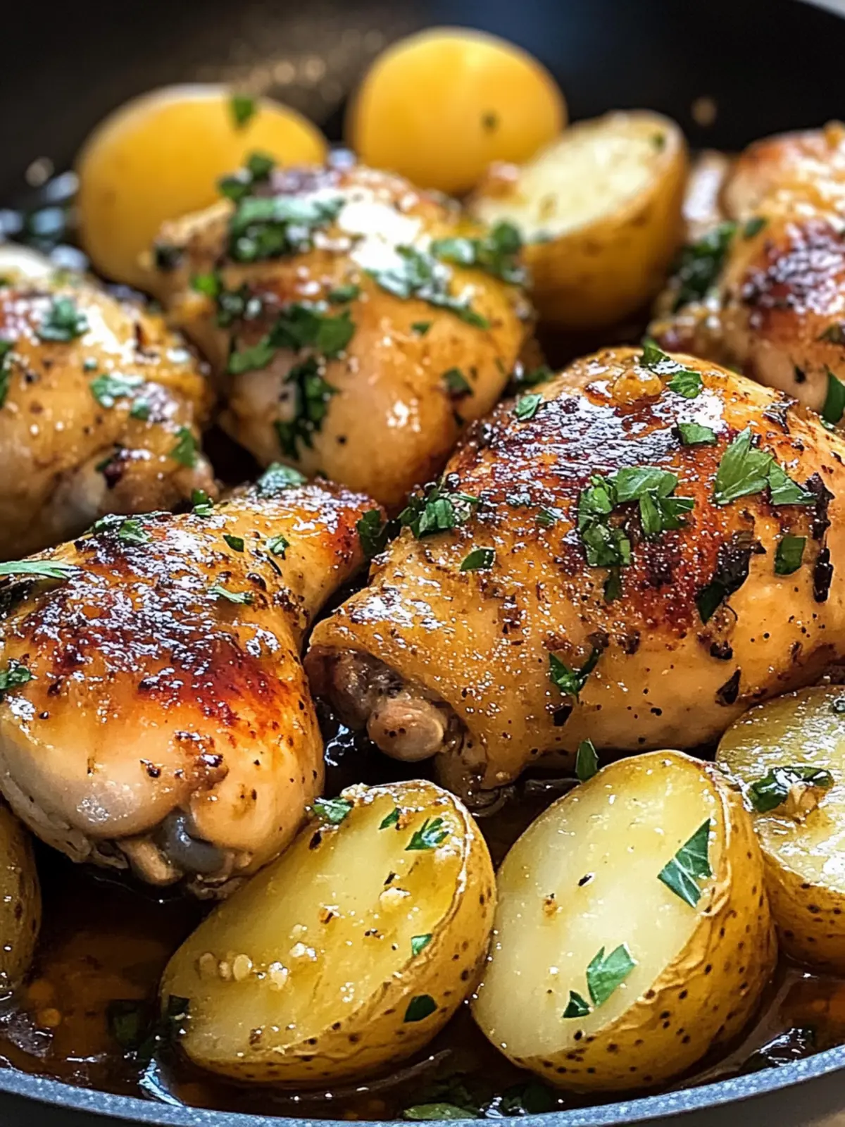 Garlic Butter Chicken and Potatoes Skillet for Cozy Nights 4 Garlic Butter Chicken and Potatoes Skillet
