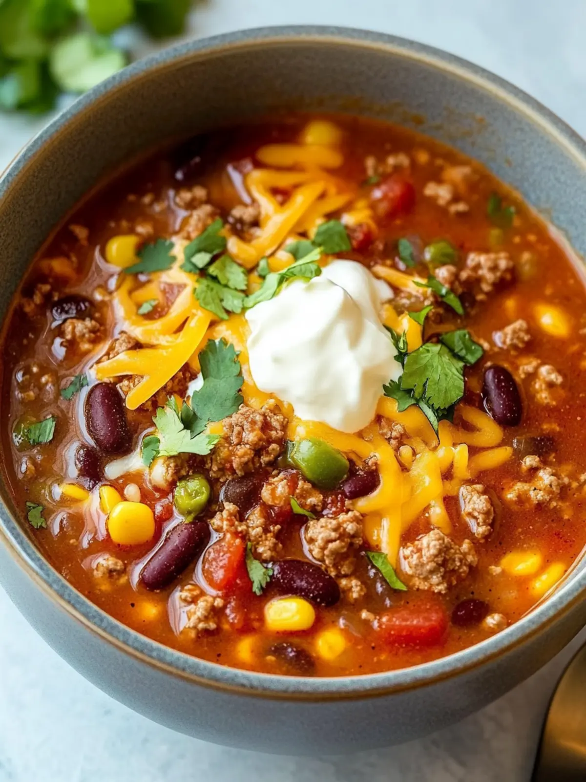 Delicious Instant Pot Taco Soup for Quick Family Dinners 4 Instant Pot Taco Soup