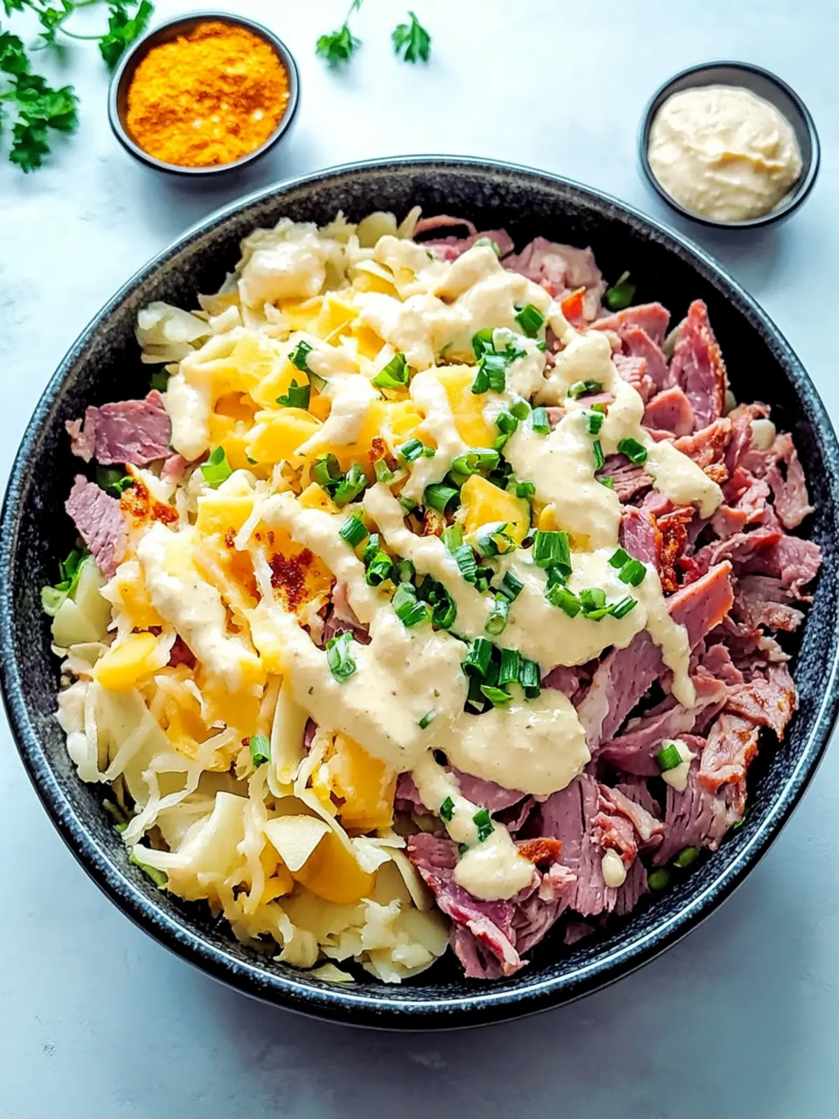 Keto Reuben in a Bowl: Comfort Food Without the Guilt 4 Keto Reuben in a Bowl