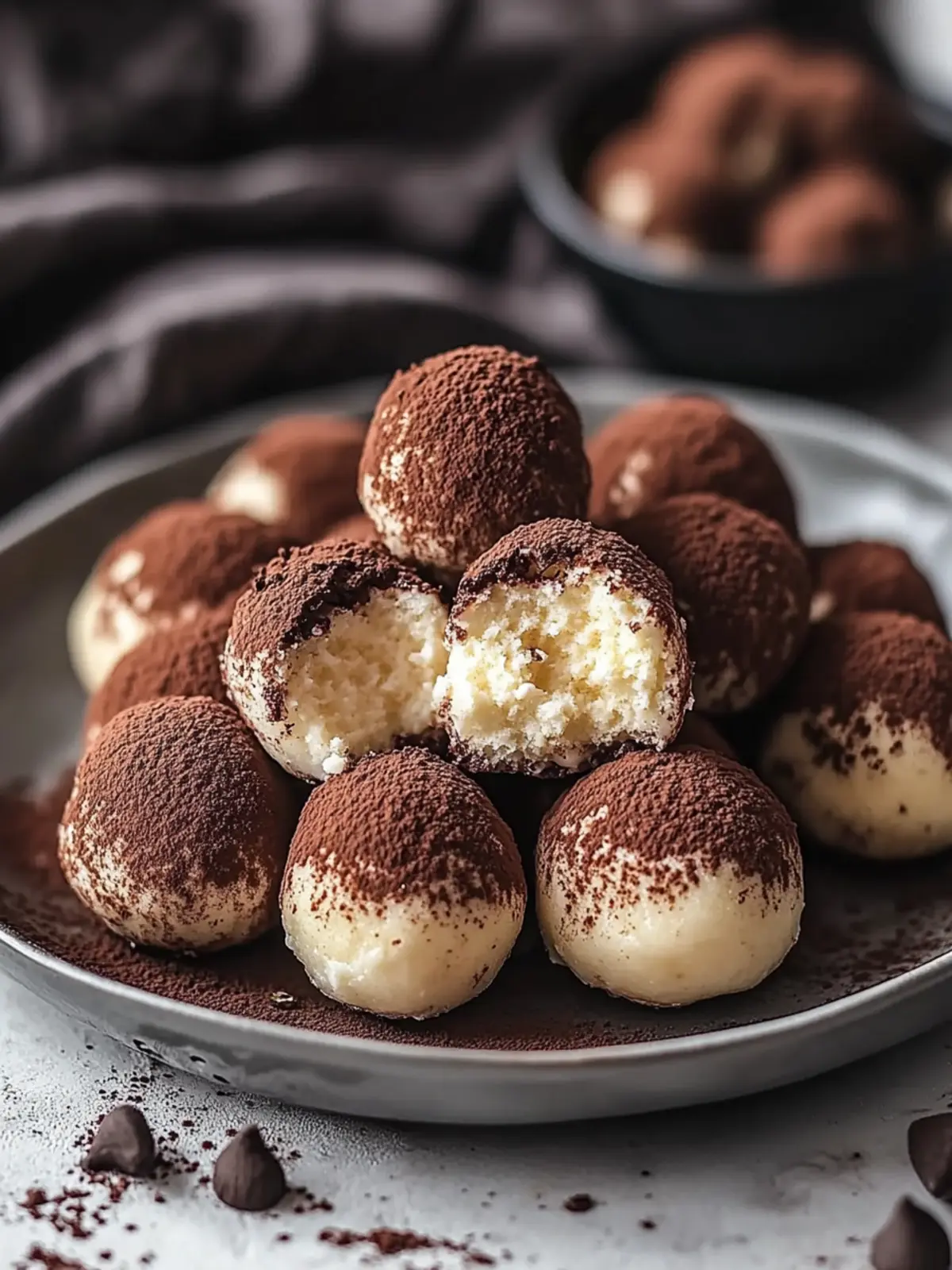 Guilt-Free Tiramisu Balls: Quick, No-Bake Delight! 3 Tiramisu Balls