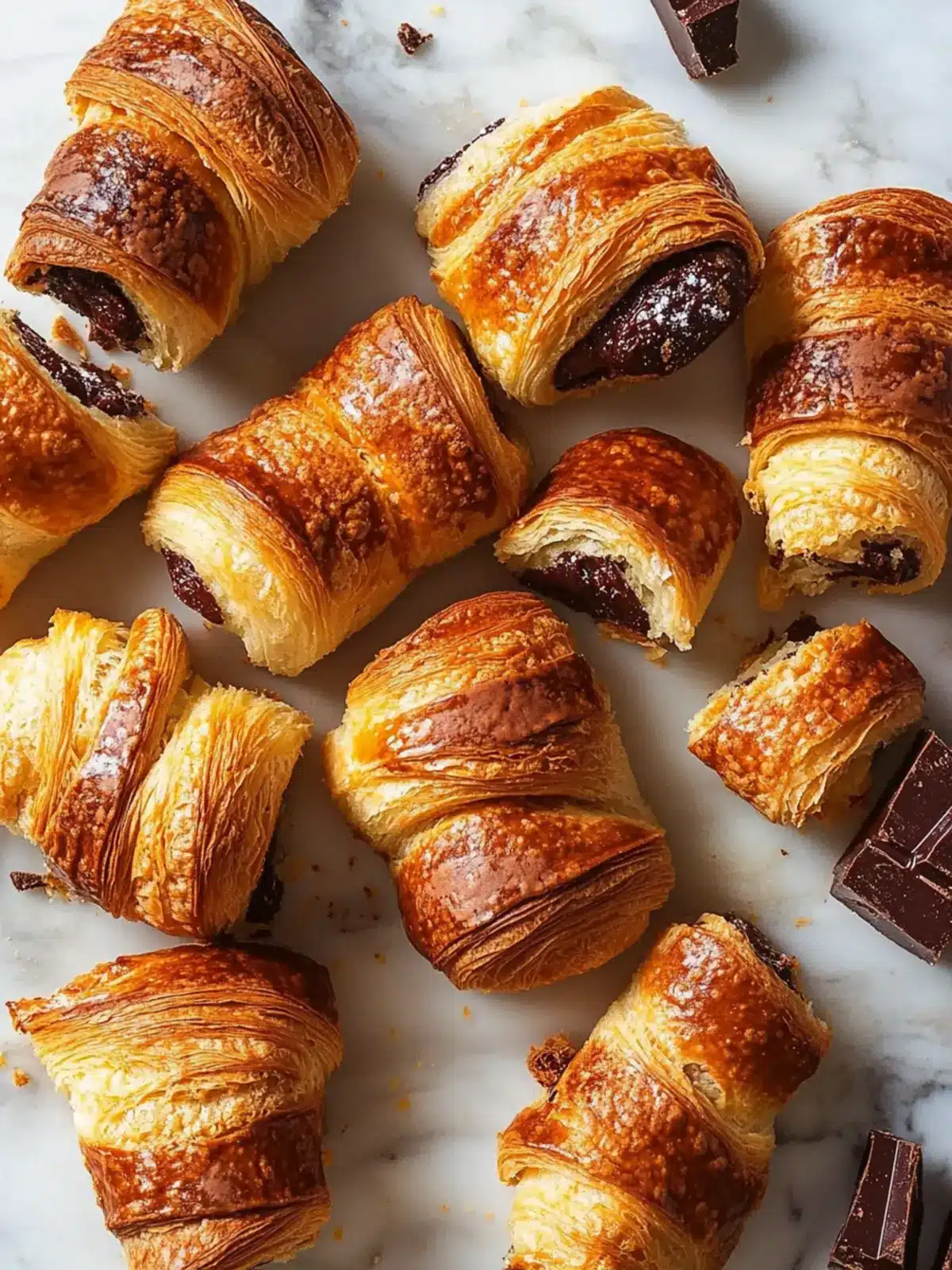 Decadent No-Pain Au Chocolat in Just 50 Minutes 3 No-Pain Au Chocolat