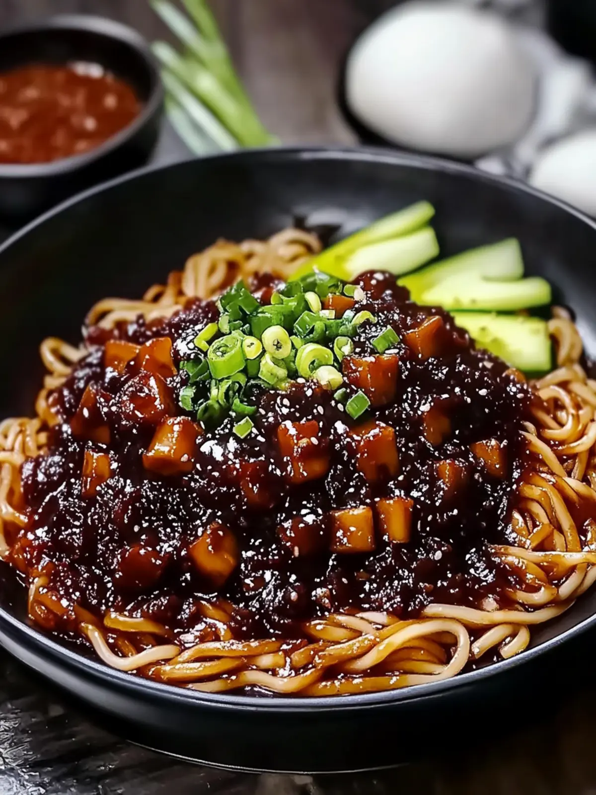Delicious Jajangmyeon: Your New Favorite Quick Comfort Dish 3 Delicious Jajangmyeon