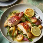 Lemon-Thyme Chicken with Spring Sauté: A One-Pan Wonder 82 Lemon-Thyme Chicken with Spring Sauté