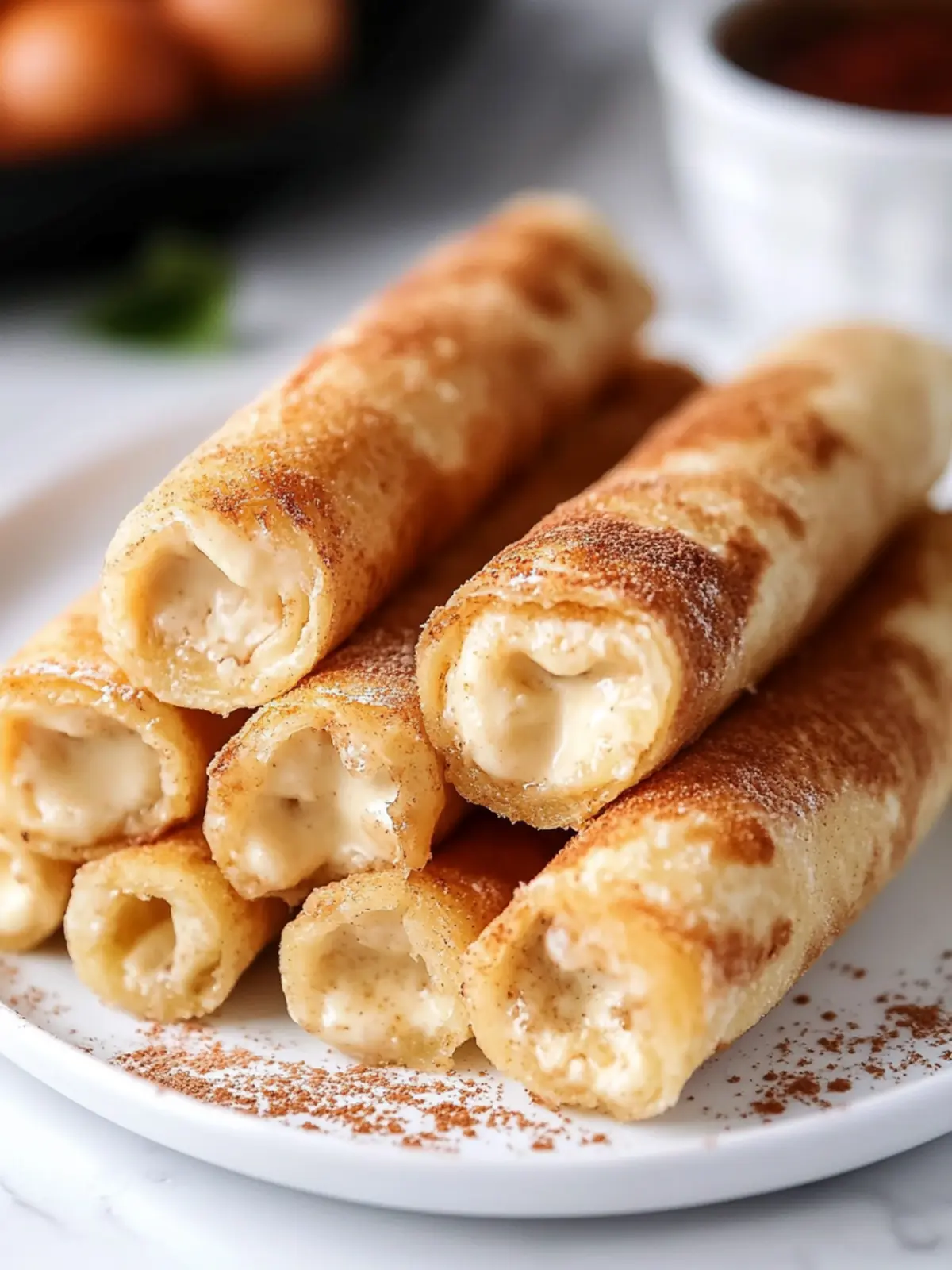 Delicious Cheesecake Taquitos: Crunchy, Creamy Bliss Awaits 5 Cheesecake Taquitos