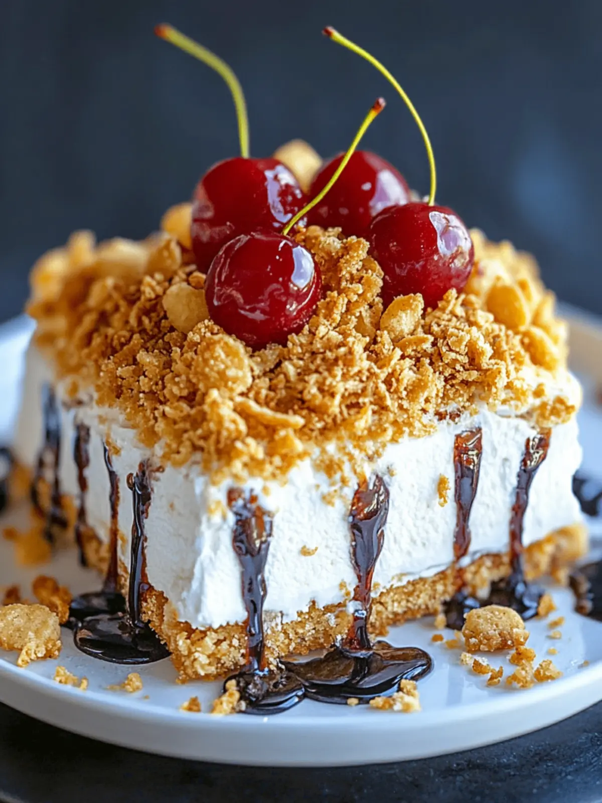 Mexican Fried Ice Cream Cake: A No-Bake Summer Sensation 4 Mexican Fried Ice Cream Cake