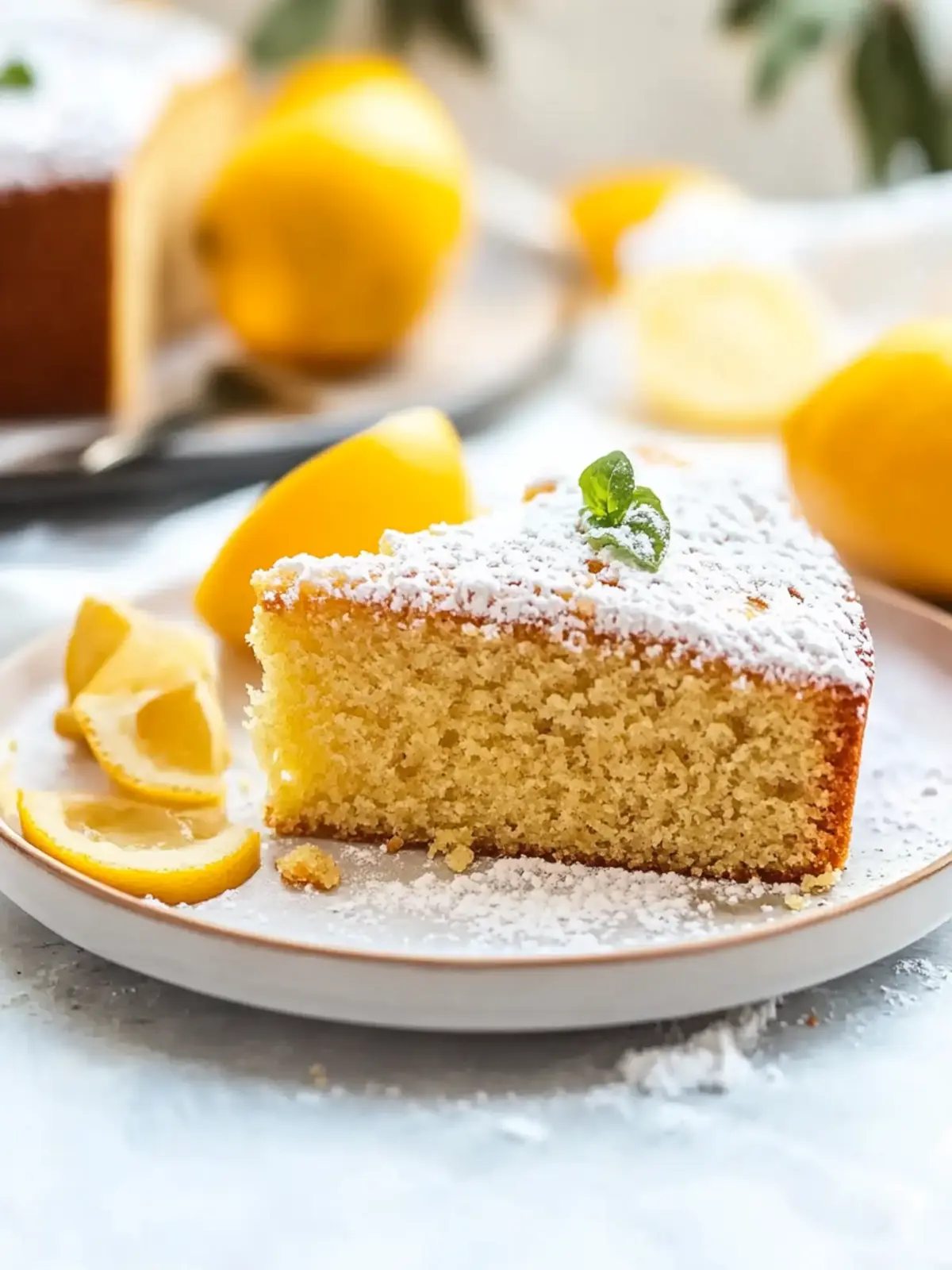 Moist Vegan Olive Oil Cake Bursting with Citrus Flavor 5 Vegan Olive Oil Cake