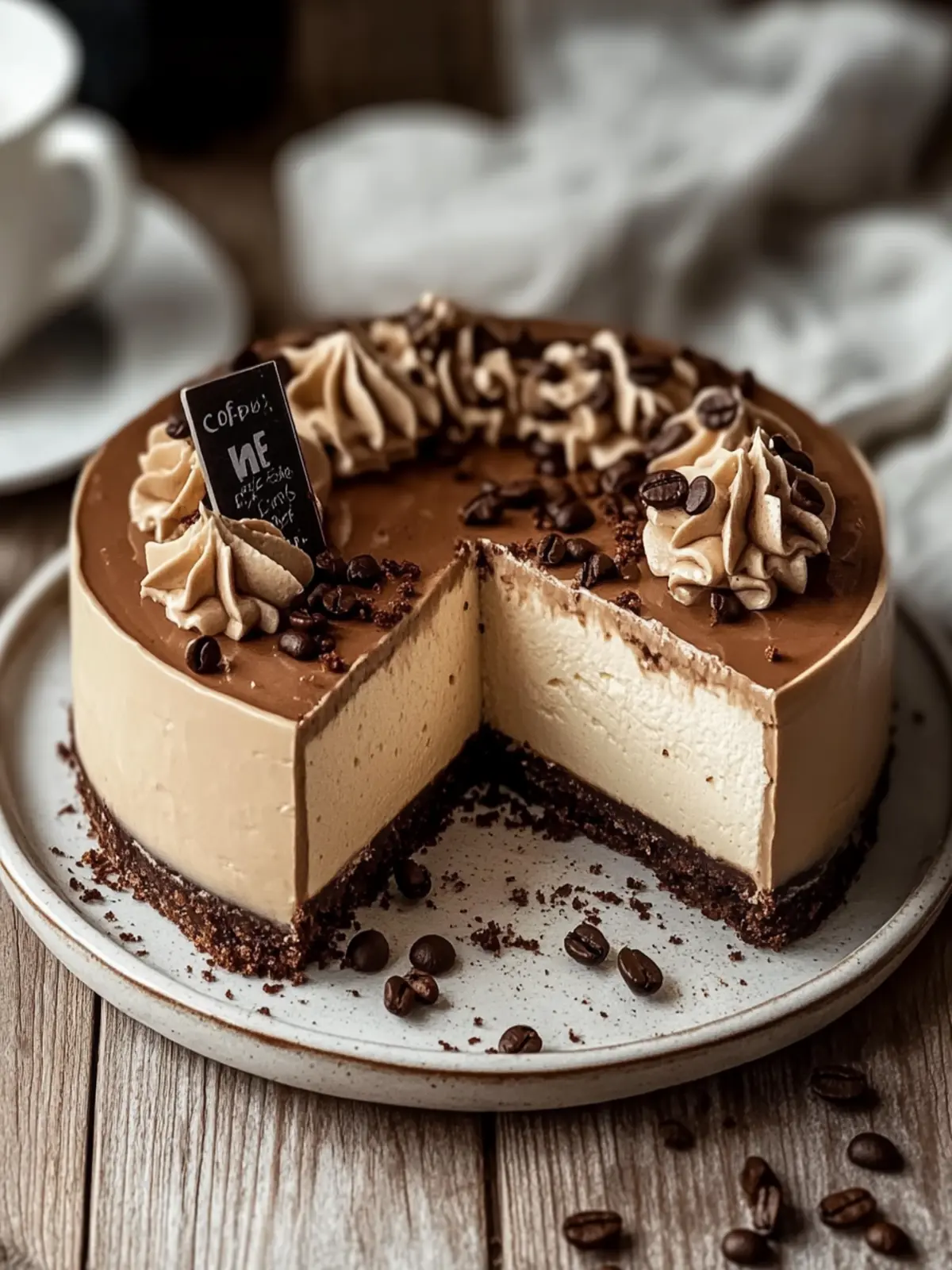 Irresistible Coffee Mocha Cheesecake That'll Wow Your Guests 3 Coffee Mocha Cheesecake