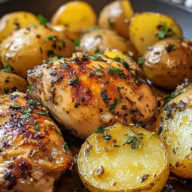 Garlic Butter Chicken and Potatoes Skillet for Cozy Nights 9 Garlic Butter Chicken and Potatoes Skillet