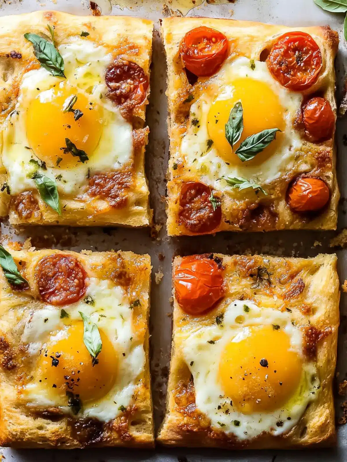 Mouthwatering Breakfast Focaccia with Sausage & Cheddar 3 Breakfast Focaccia