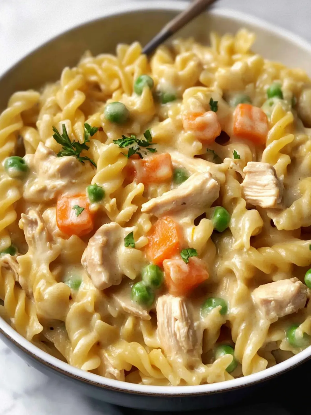 Quick Chicken Pot Pie Pasta: Comfort Food in 30 Minutes 5 Quick Chicken Pot Pie Pasta
