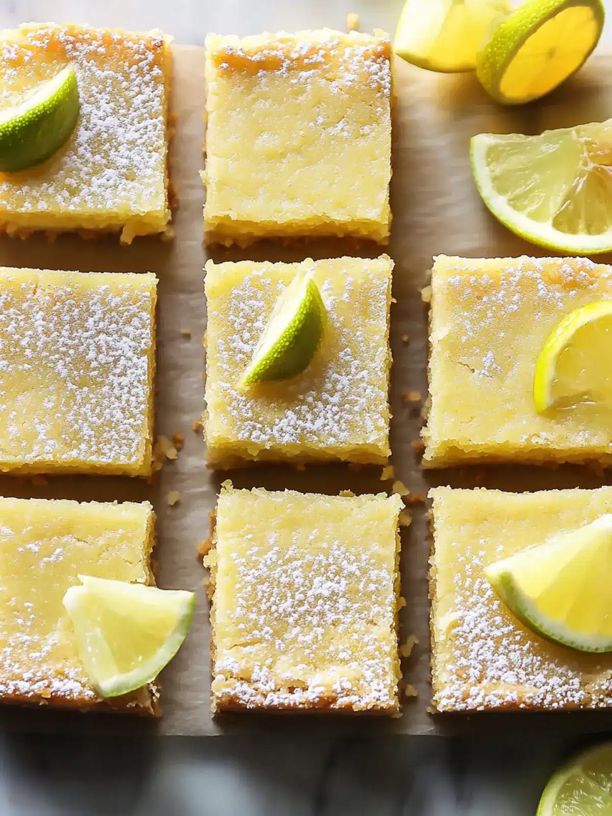 Zesty Margarita Bars Perfect for Summer Fun and Gatherings 2 Margarita Bars