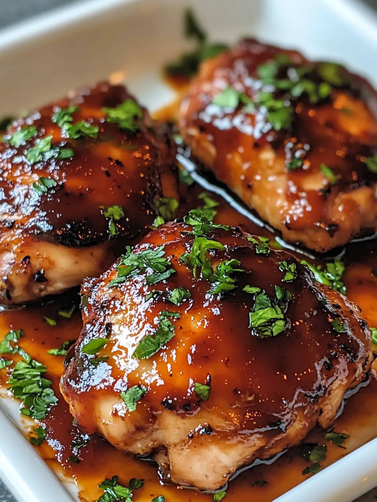 Oven-Baked BBQ Chicken Thighs That'll Wow Your Family 4 Oven-Baked BBQ Chicken Thighs