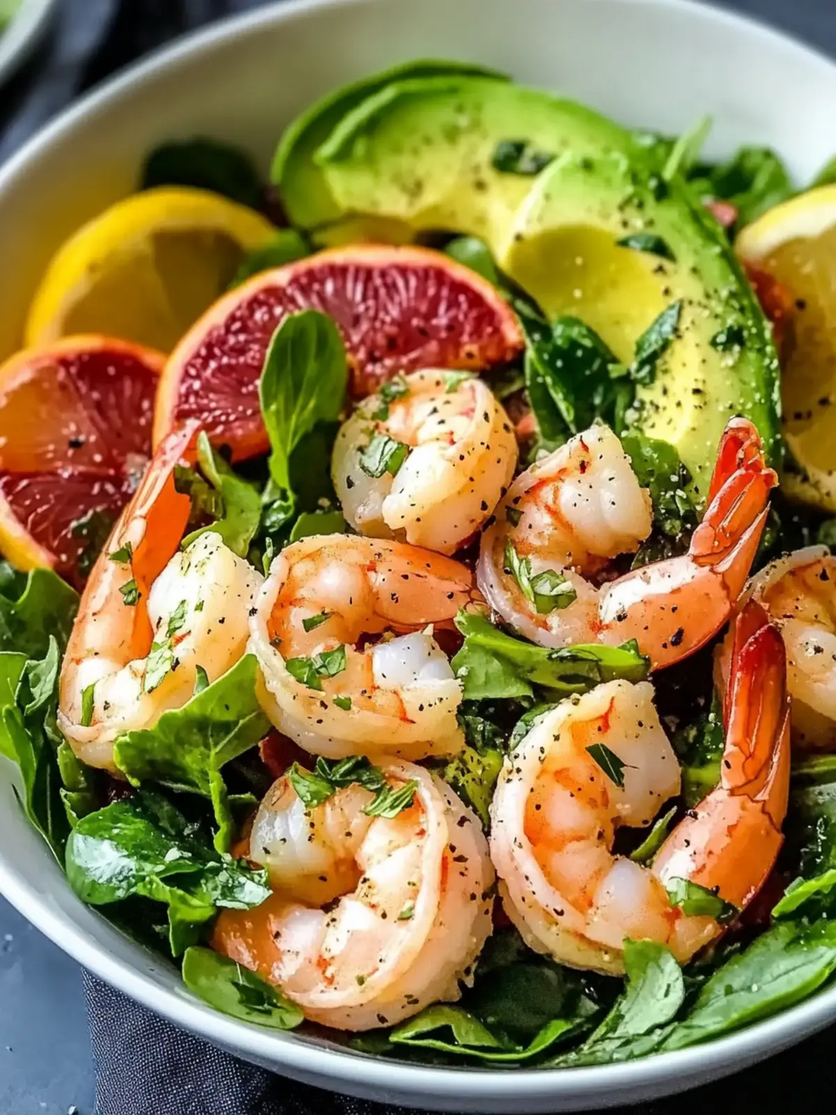 Citrus Shrimp Salad with Avocado: A Zesty, Refreshing Delight 3 Citrus Shrimp Salad with Avocado