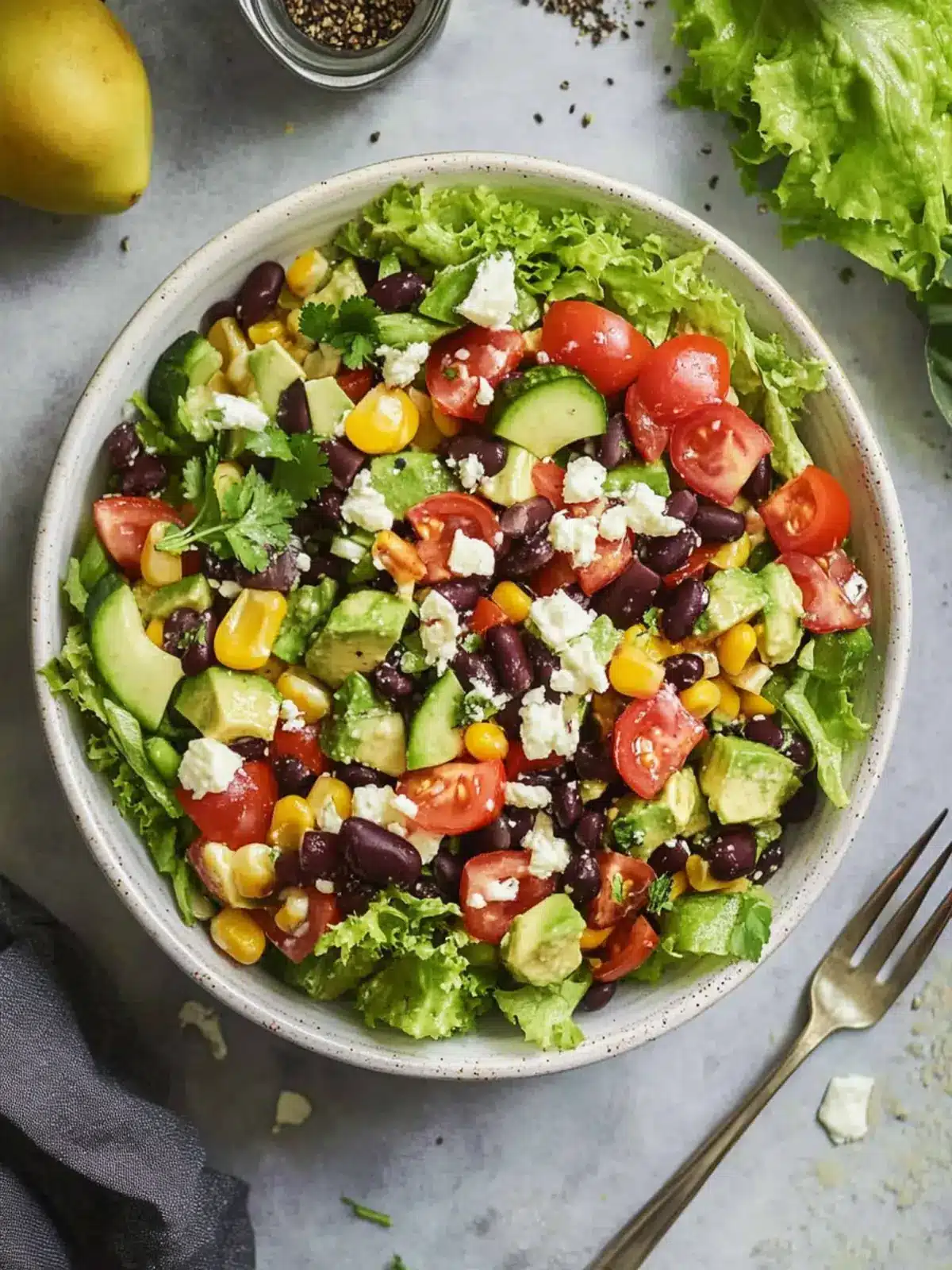 Zesty Mexican Chopped Salad for a Fresh Flavor Boost 4 Mexican Chopped Salad