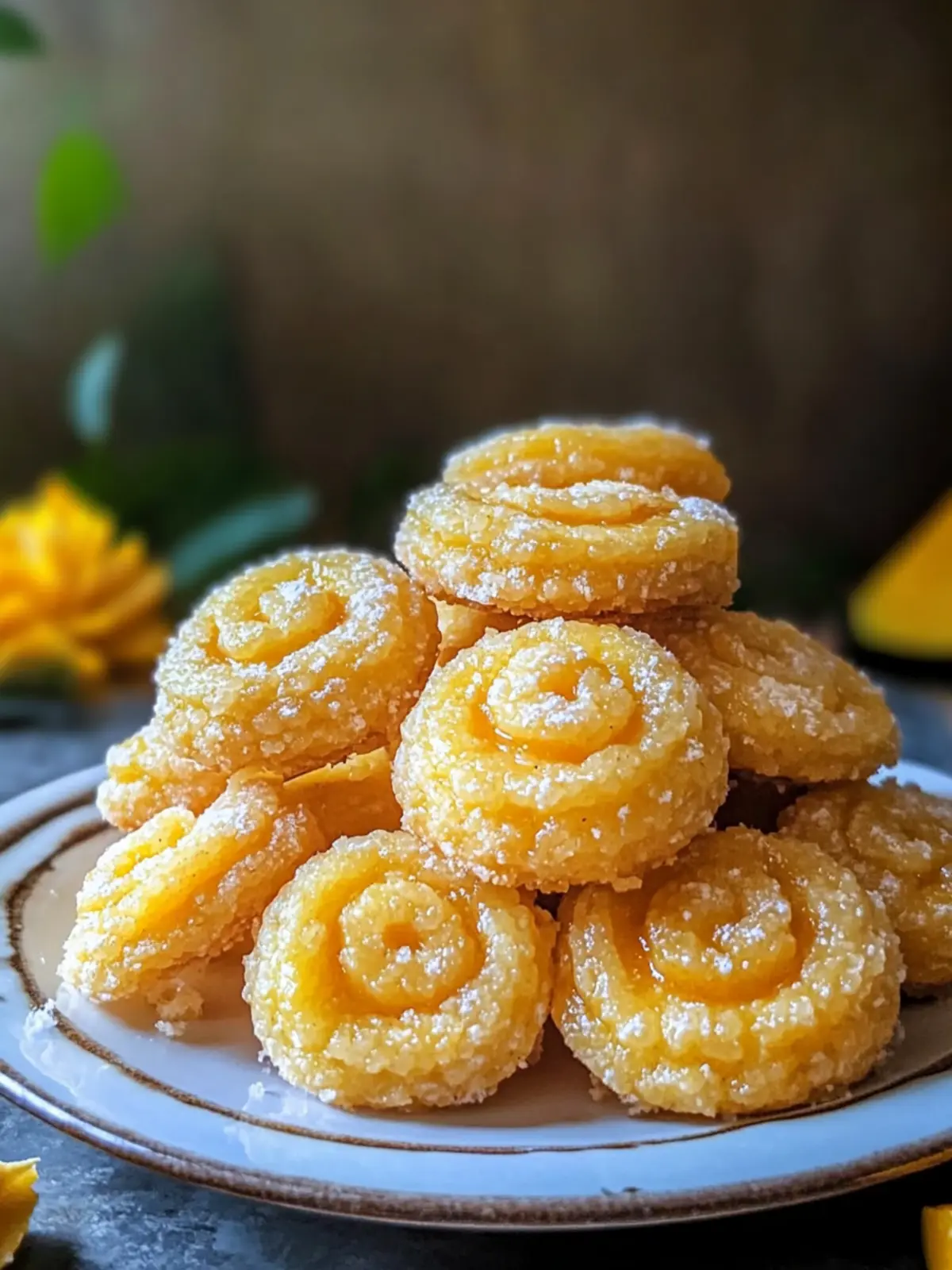 Mango Sticky Rice Cookies: A Tropical Twist on Desserts 2 Mango Sticky Rice Cookies