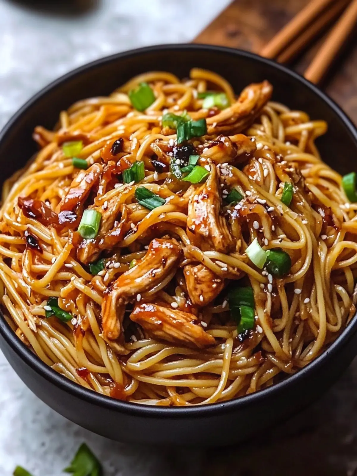 Sticky Garlic Chicken Noodles Recipe for a Cozy Dinner Night 4 Sticky Garlic Chicken Noodles Recipe