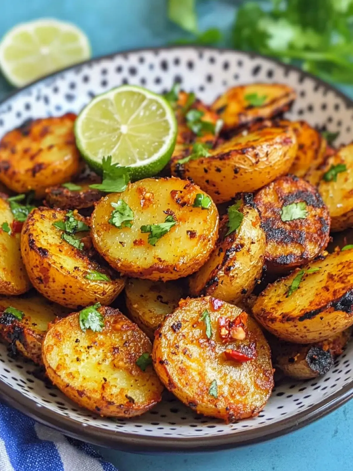 Easy Air Fryer Chili Lime Potatoes for a Crispy Delight 2 Easy Air Fryer Chili Lime Potatoes