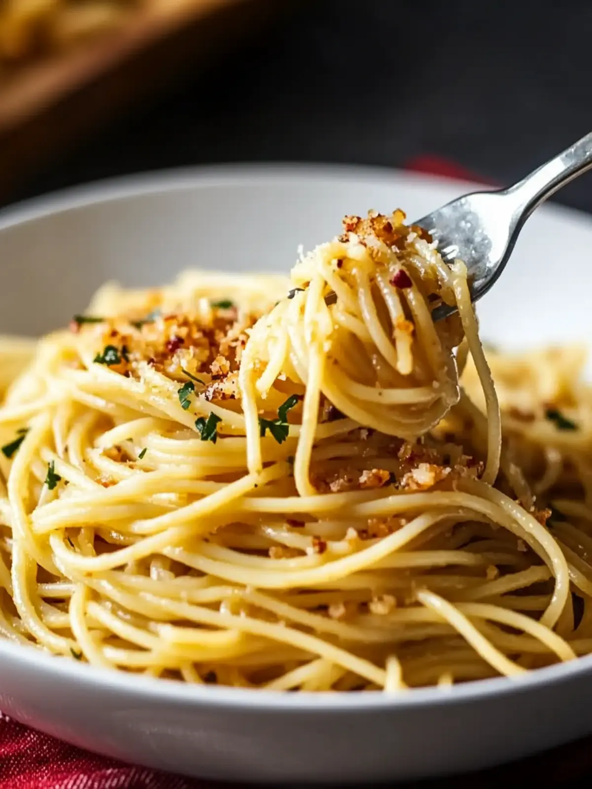 Spicy Spaghetti Aglio e Olio with Trader Joe's Chili Crunch Delight 5 Spicy Spaghetti Aglio e Olio with Trader Joe’s Chili Onion Crunch
