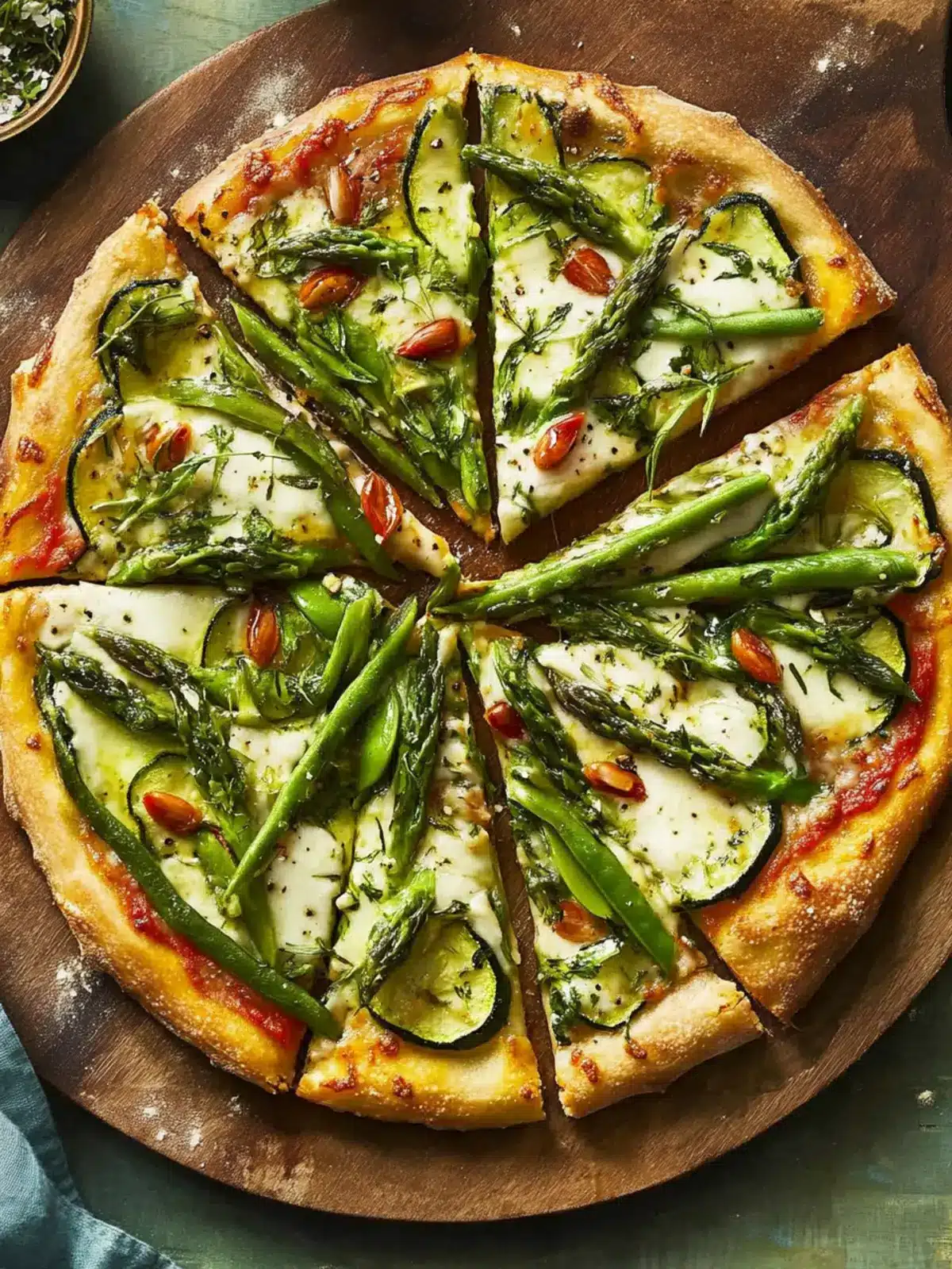 Brighten Your Dinner with Spring Vegetable Pizza Delight 3 Spring Vegetable Pizza