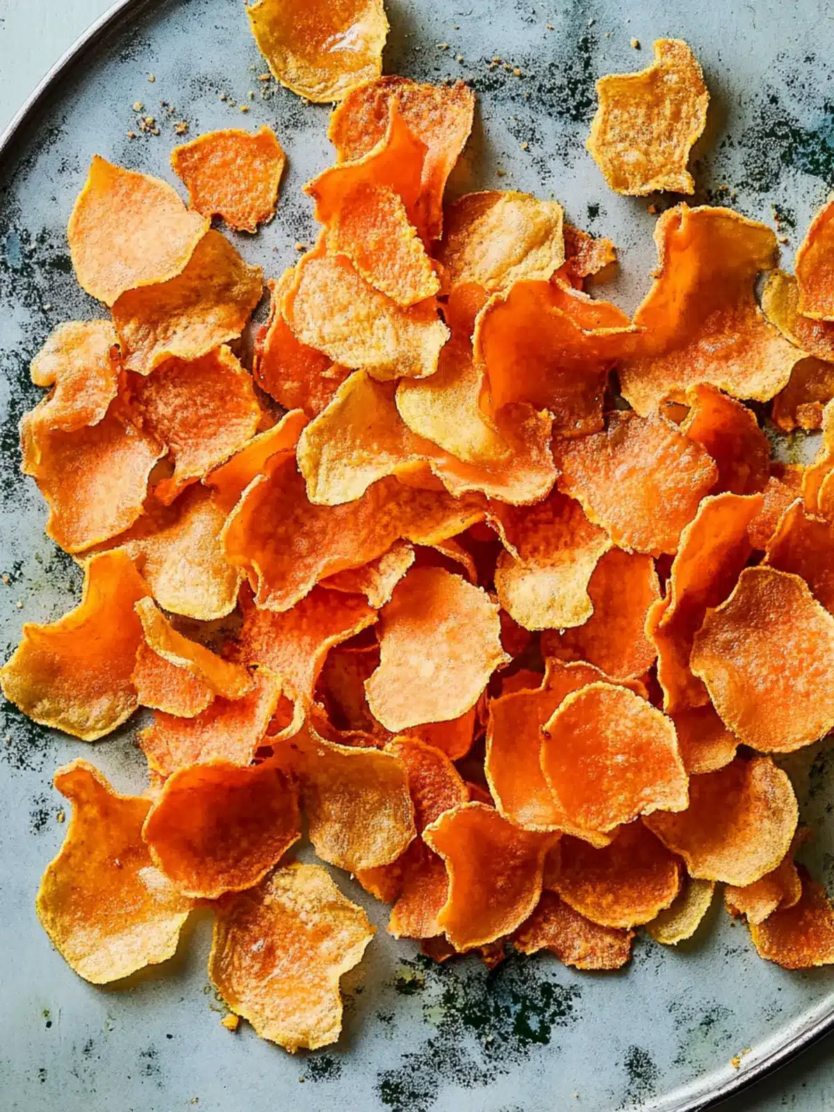 Crispy Carrot Chips That Crunch with Garlic-Chive Delight 3 Crispy Carrot Chips