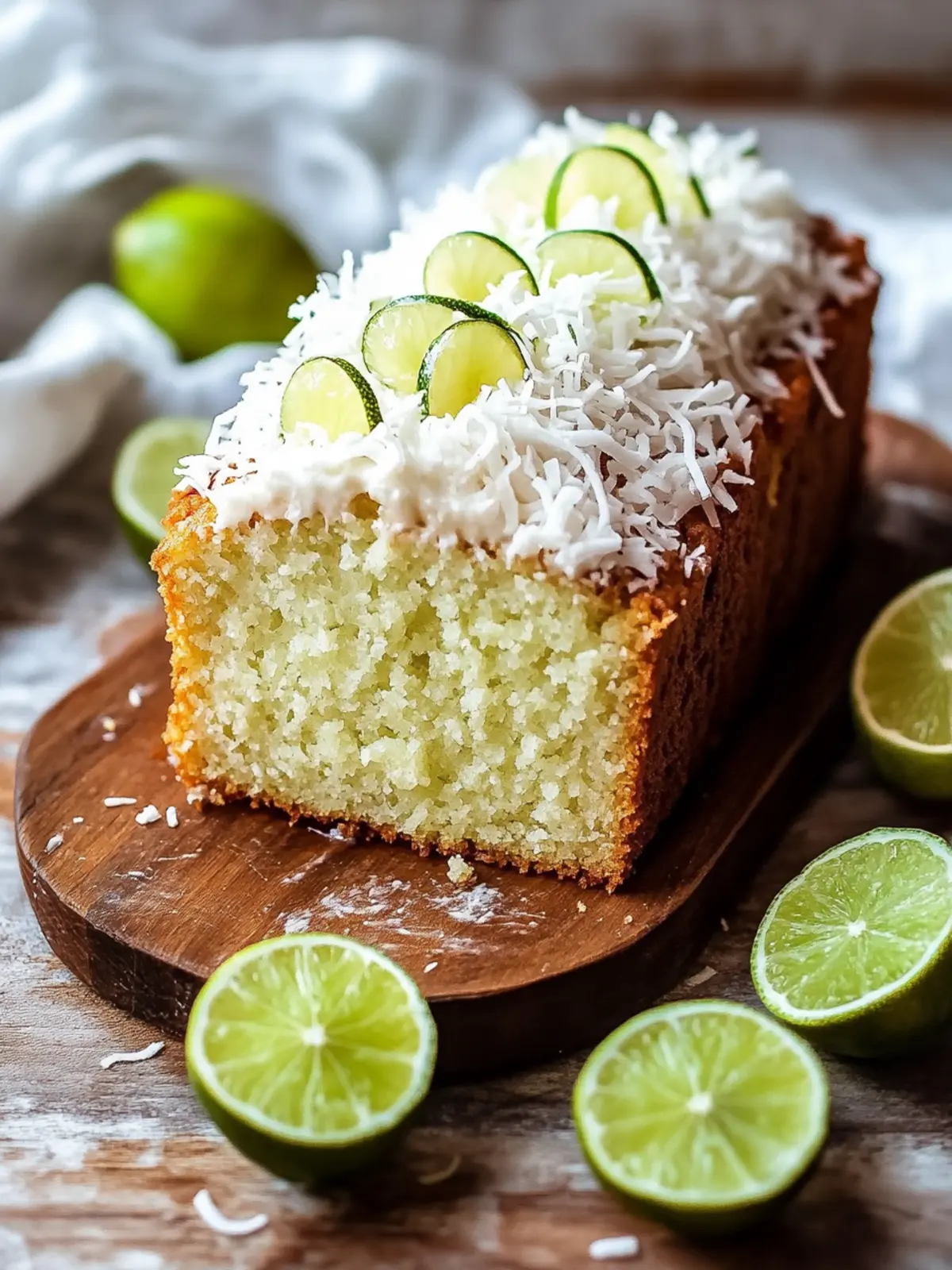 Delicious Coconut Lime Loaf Cake for a Tropical Escape 3 Delicious Coconut Lime Loaf Cake