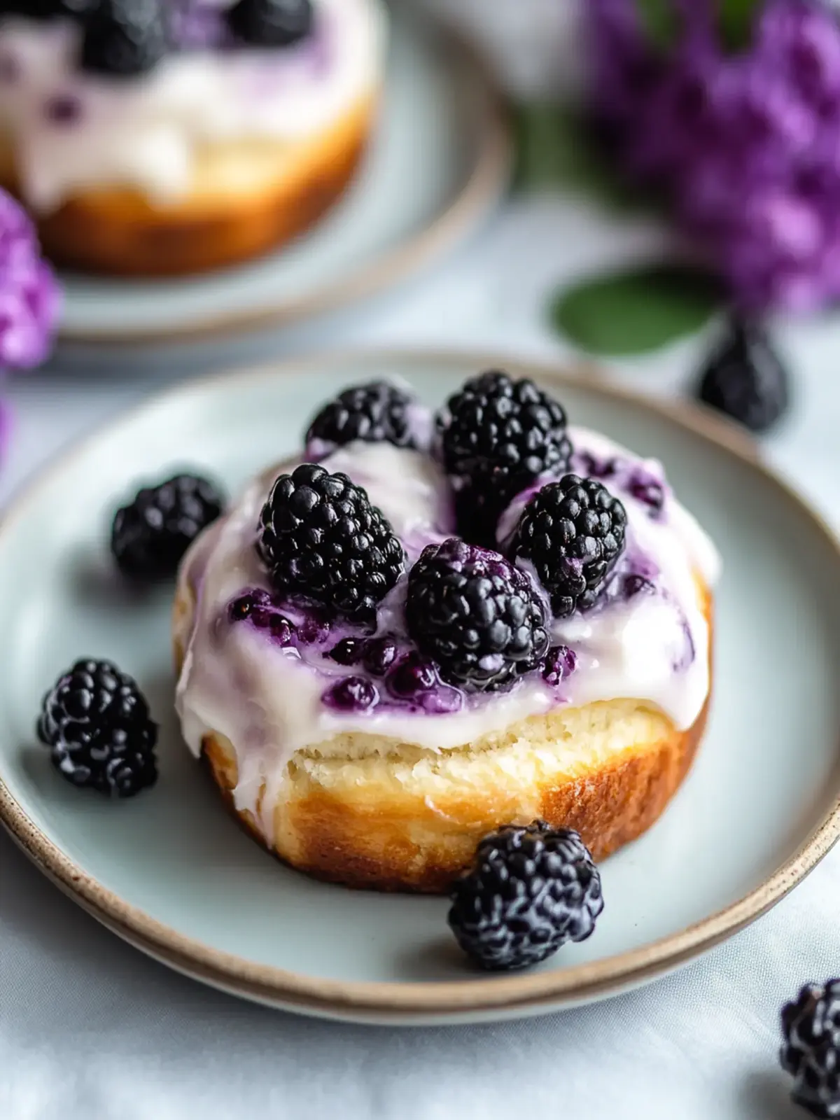 Delicious Blackberry Sweet Rolls with Cream Cheese Frosting Magic 2 Delicious Blackberry Sweet Rolls with Cream Cheese Frosting Magic