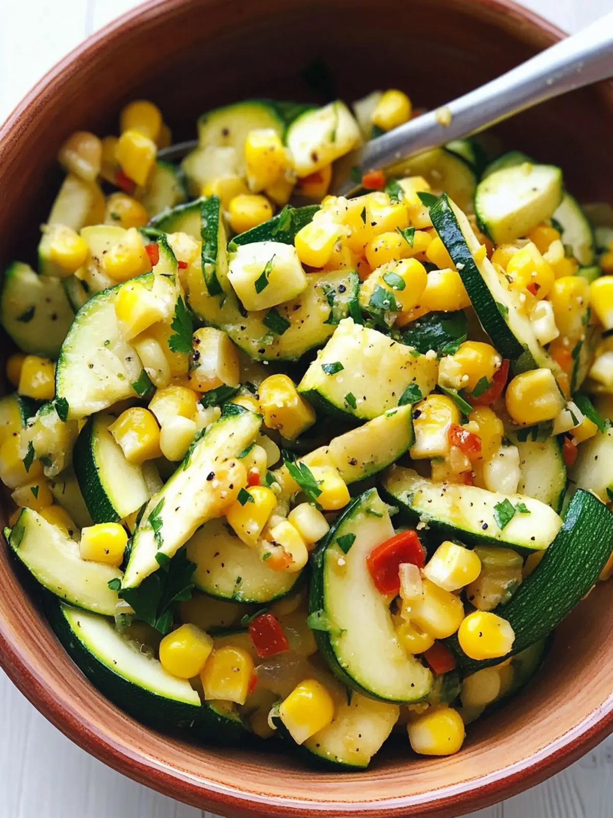 Delicious Corn and Zucchini Sauté in Just 10 Minutes 4 Corn and Zucchini Saute