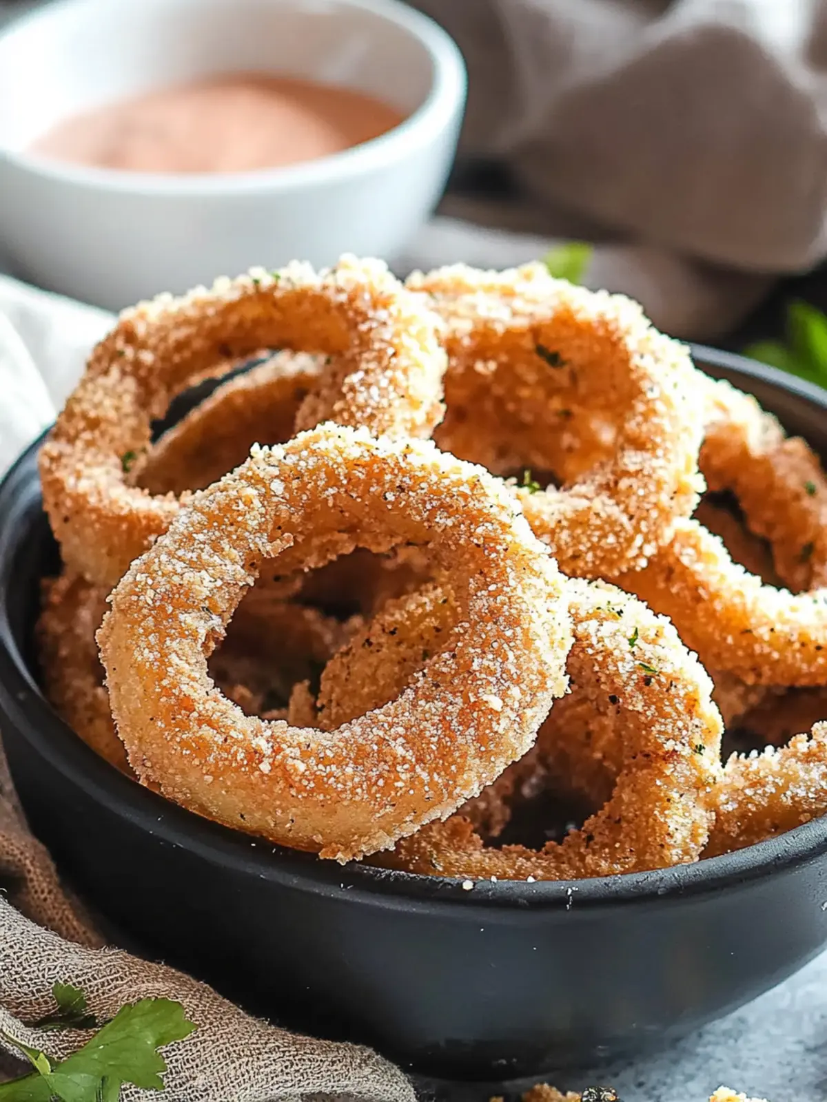 Crispy Vegan Baked Onion Rings That Will Wow Your Taste Buds 4 Vegan Baked Onion Rings