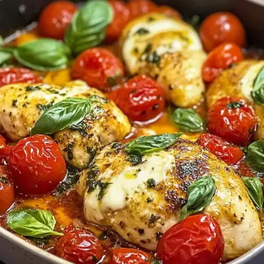 Garlic Tomato Chicken with Mozzarella for Busy Weeknights 10 Garlic Tomato Chicken with Mozzarella