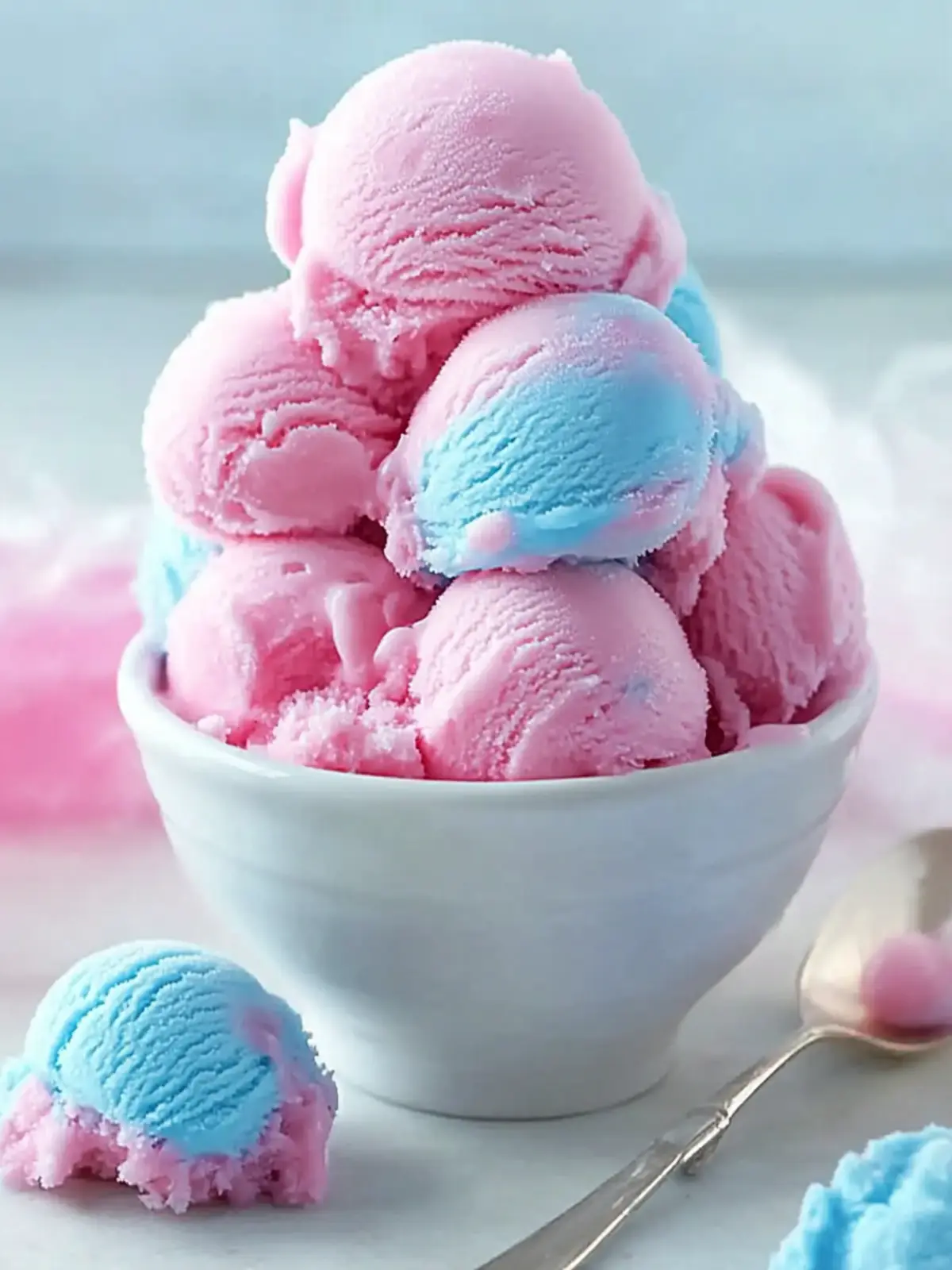 Delightful Cotton Candy Ice Cream Ready in Just 4 Ingredients 2 Cotton Candy Ice Cream