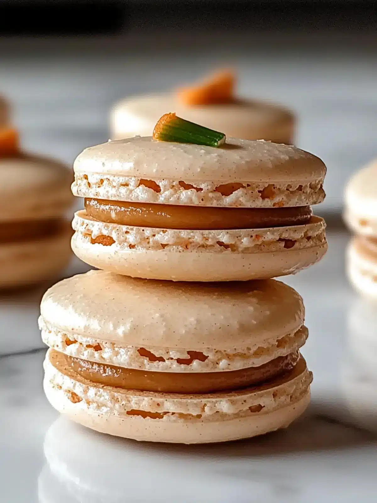 Carrot Cake Macarons: A Cozy Twist on a Classic Delight 3 Carrot Cake Macarons