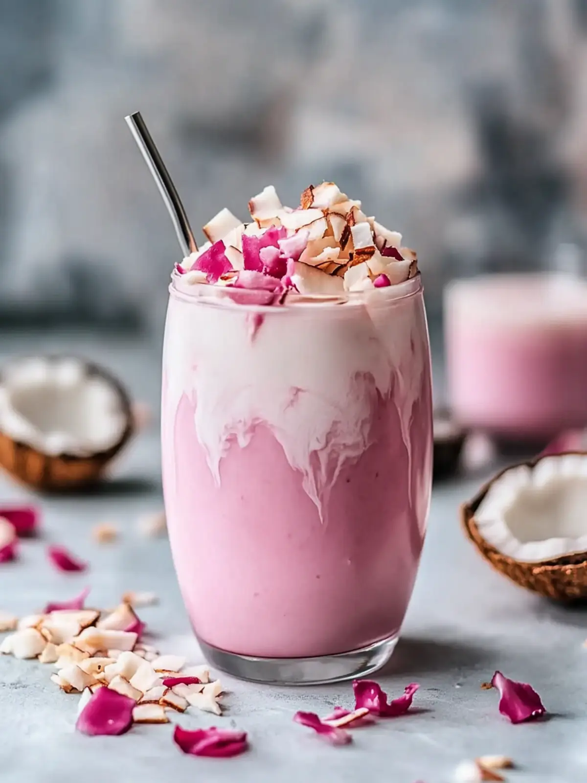 Delight in a Pink Coconut Iced Latte – A Creamy Vegan Treat 2 Pink Coconut Iced Latte