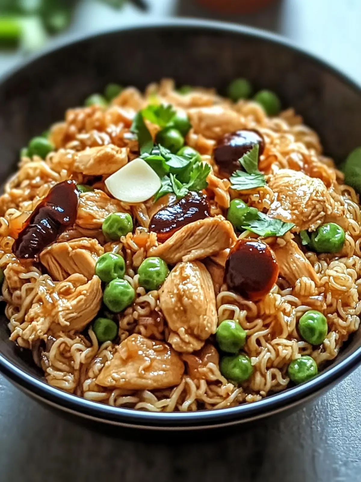 Savory Chicken Ramen Stir Fry: Quick & Flavorful Weeknight Meal 3 Savory Chicken Ramen Stir Fry