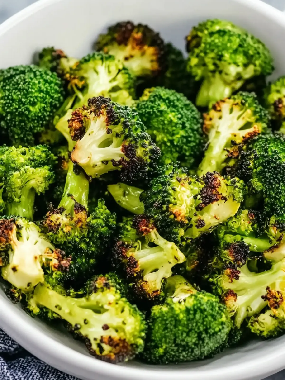 Crispy Air Fryer Roasted Broccoli in Just 15 Minutes 3 Air Fryer Roasted Broccoli