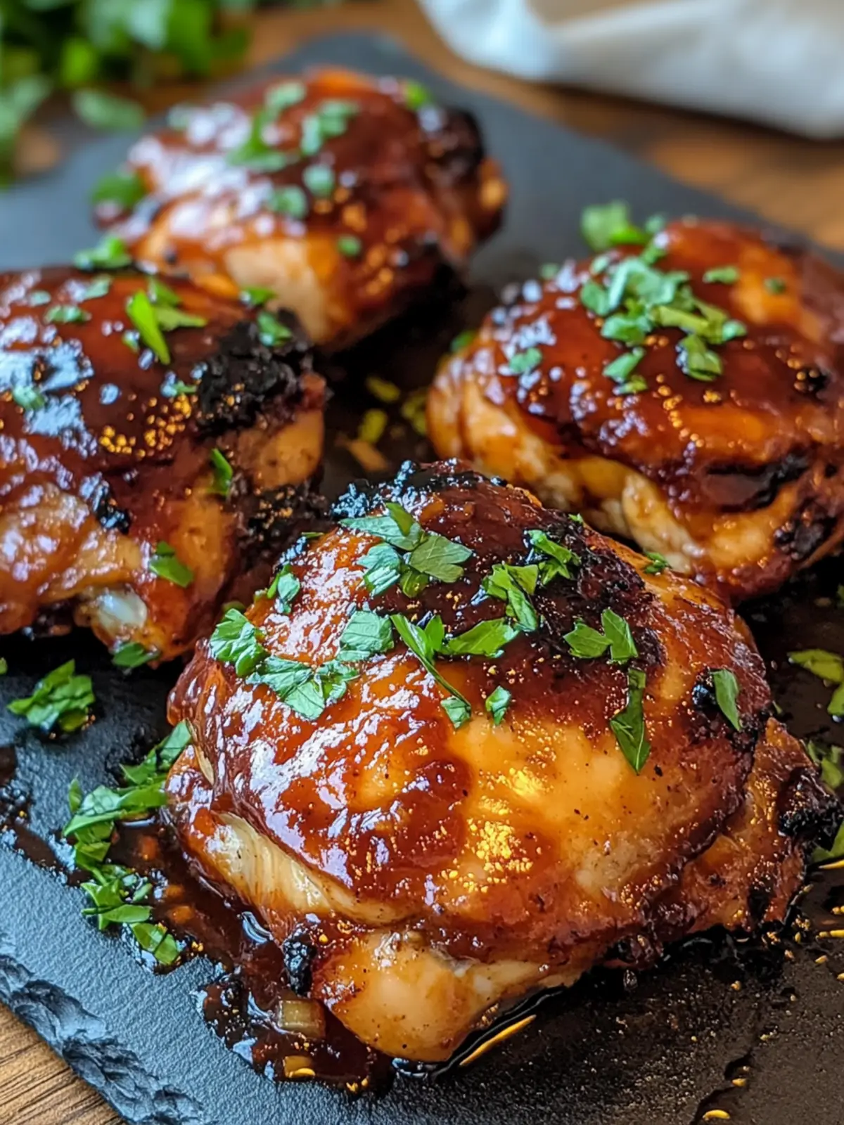 Oven-Baked BBQ Chicken Thighs That'll Wow Your Family 5 Oven-Baked BBQ Chicken Thighs