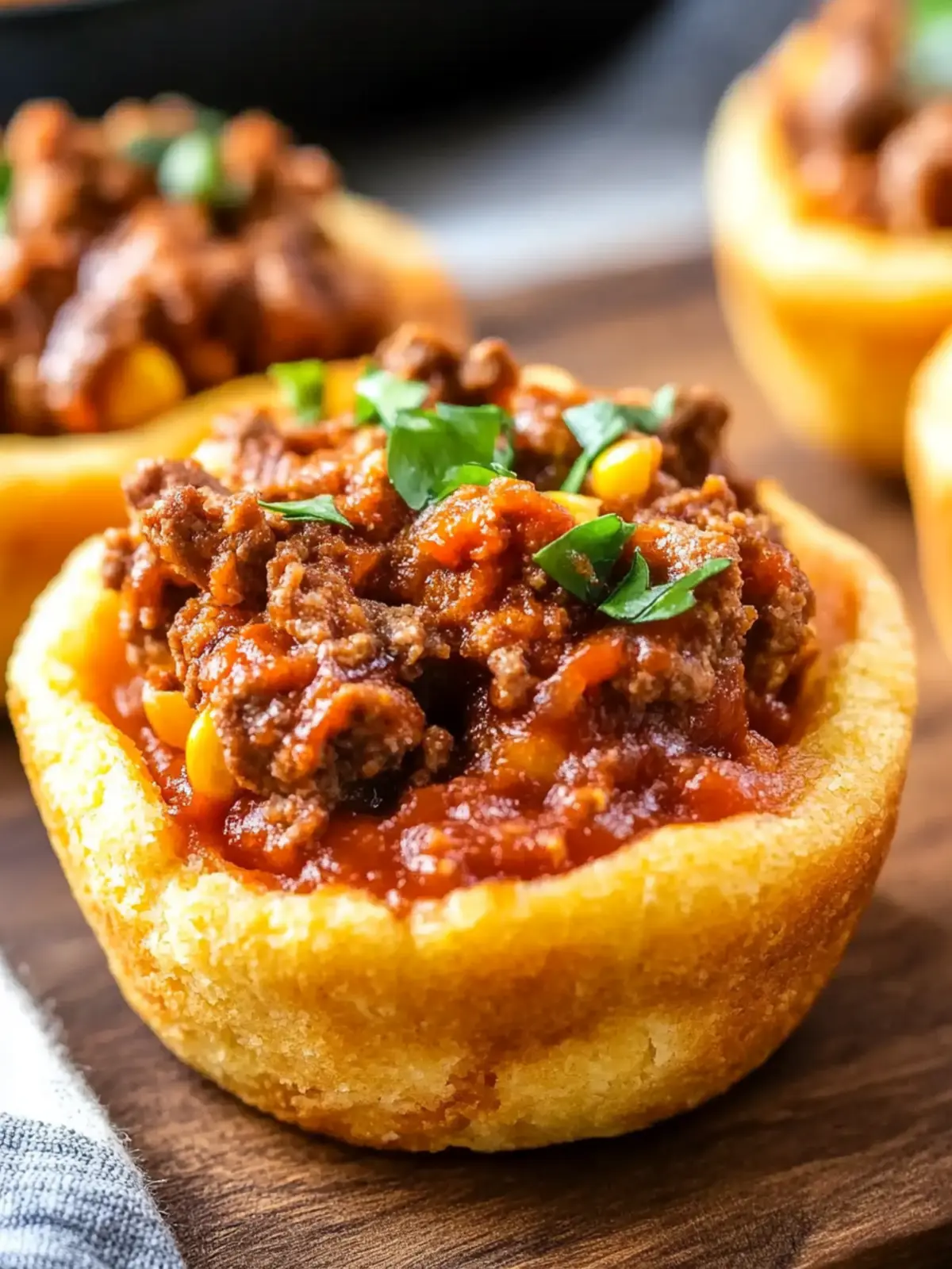 Savory Sloppy Joe Cornbread Cups: Quick Family Favorite 4 Sloppy Joe Cornbread Cups