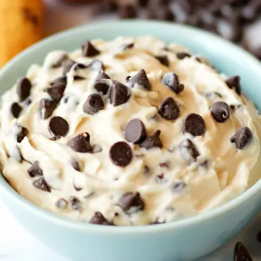 Decadent No-Bake Chocolate Chip Dip in 5 Minutes 10 Chocolate Chip Dip