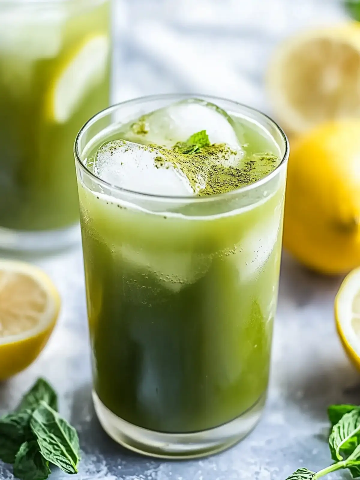 Cool Down with Iced Matcha Lemonade - Starbucks Copycat Delight 5 Iced Matcha Lemonade (Starbucks Copycat)