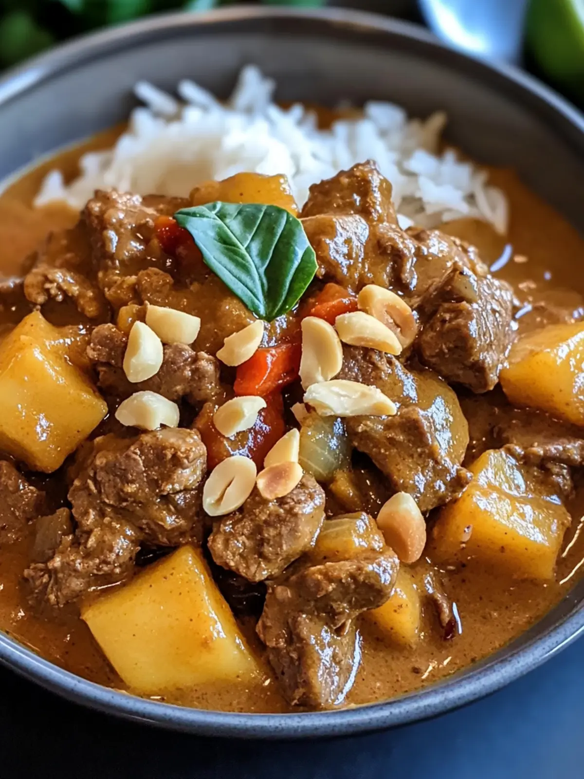 Cozy Up with Slow Cooker Beef Massaman Curry Tonight 3 Slow Cooker Beef Massaman Curry