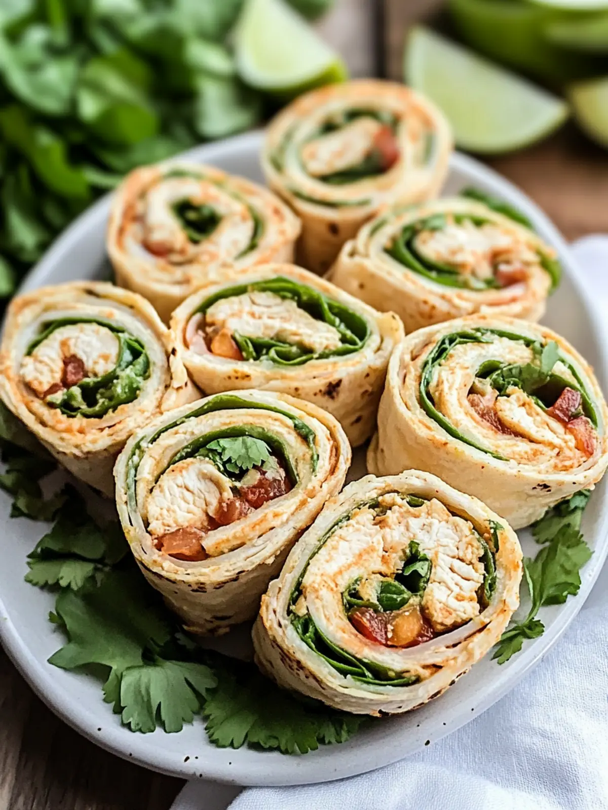 Delicious Chicken Taco Mexican Pinwheels for Instant Parties 3 Chicken Taco Mexican Pinwheels