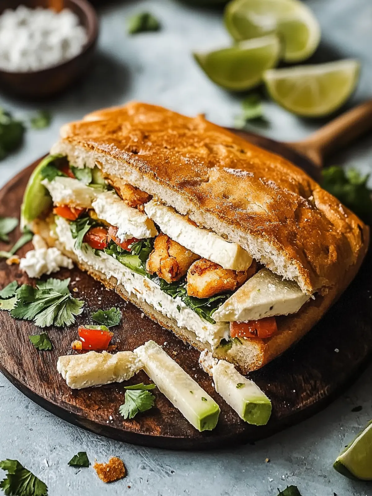 Savor Homemade Mexican Torta: Quick, Crunchy Comfort Food 3 Savor Homemade Mexican Torta