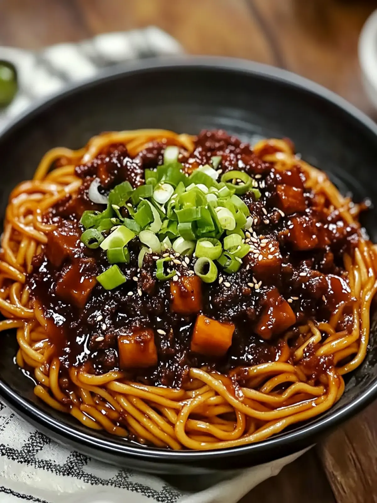 Delicious Jajangmyeon: Your New Favorite Quick Comfort Dish 5 Delicious Jajangmyeon