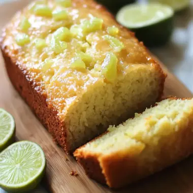 Zesty Key Lime Quick Bread: Your New Favorite Snack Delight 9 Zesty Key Lime Quick Bread