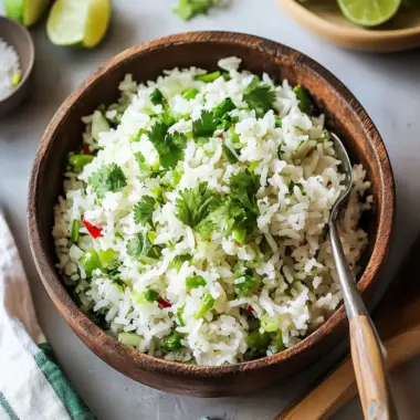 Zesty Cilantro Lime Rice That Will Elevate Any Meal 10 Cilantro Lime Rice