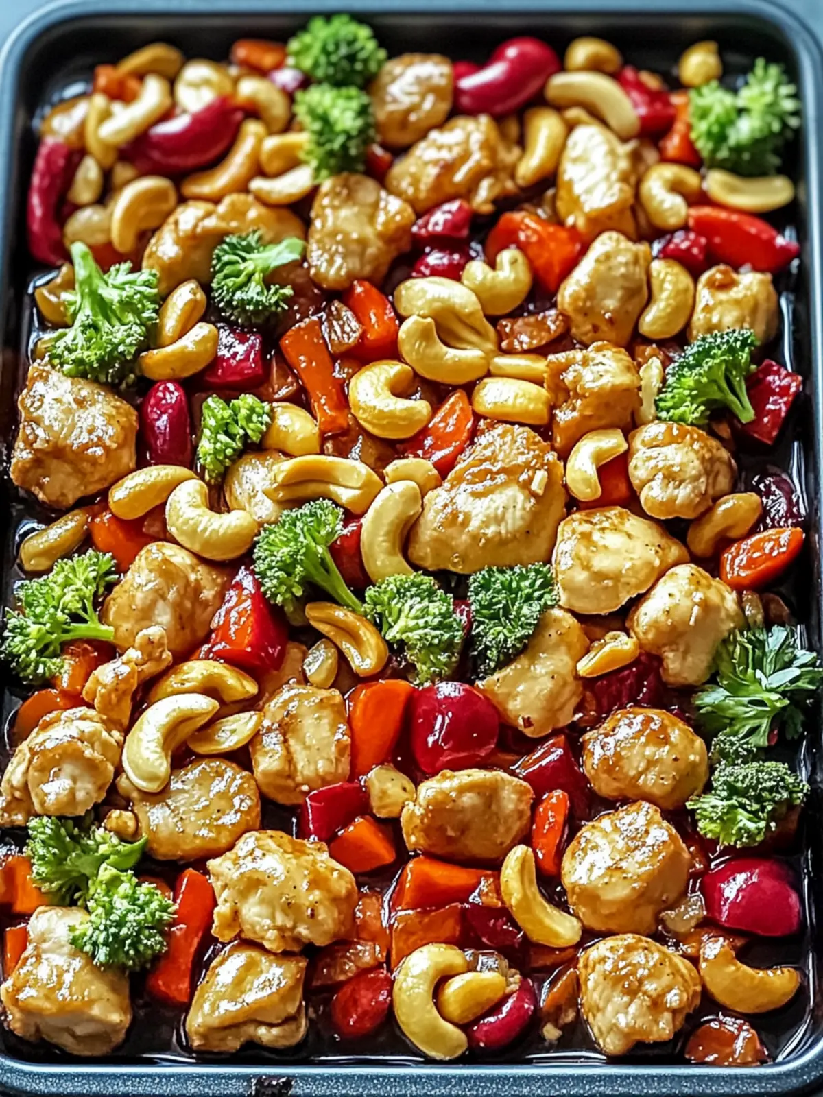 Sheet Pan Cashew Chicken Recipe: Quick, Flavor-Packed Bliss 4 Sheet Pan Cashew Chicken Recipe