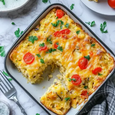 Vegan Breakfast Casserole with Hash Browns That's a Game Changer 9 Vegan Breakfast Casserole with Hash Browns