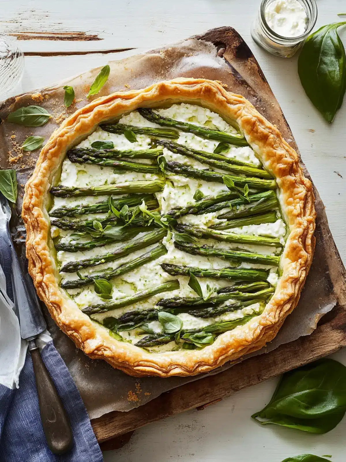 Savory Asparagus and Ricotta Tart for Effortless Elegance 5 Asparagus and Ricotta Tart